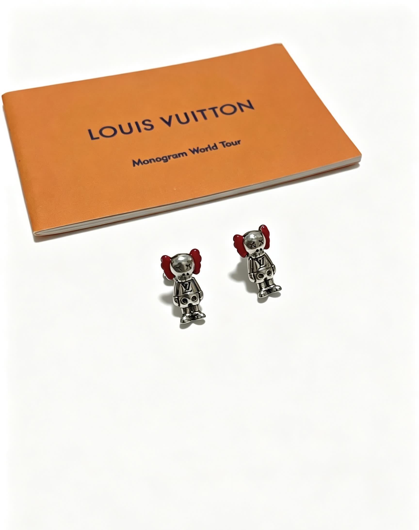 Louis Vuitton Monogram World Tour Earrings